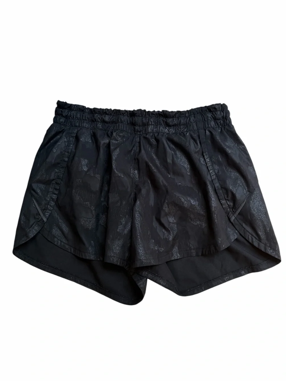 Athleta Racer Run Athletic Shorts